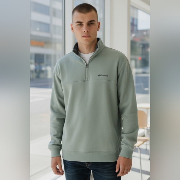 Columbia Other - Columbia Men's Size Large Qrt Zip Sweater Pullover Causal Wear